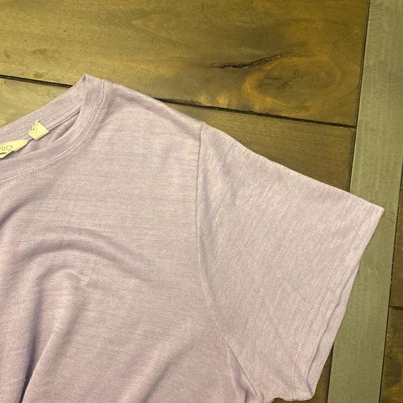 Earth Yoga soft lilac blouse size 1X - Picture 2 of 6